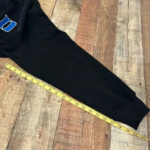 Champs Duke Blue Devils Black Full Zip Jacket Screen Printed Sz XL - Picture 9 of 9